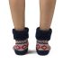 Cozy Sole Women's Navy Jacquard Socks