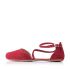 Shapen Orchid Sandals Bordeaux Suede