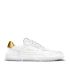 Be Lenka Adults Barebarics Zing Leather Sneakers White and Gold