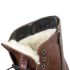 Peerko Adults Vegan Frost Zipper Boots Nut