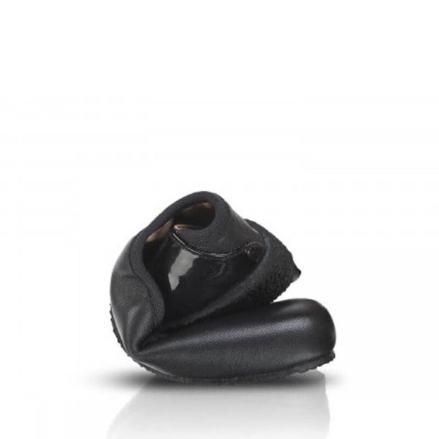 Shapen Tulip Ballerina Shoe 3.0 Black | Happy Little Soles