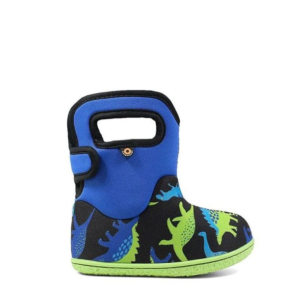 Baby Bogs Dino Electric Blue Multi Happy Little Soles
