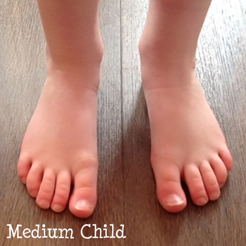 medium width feet
